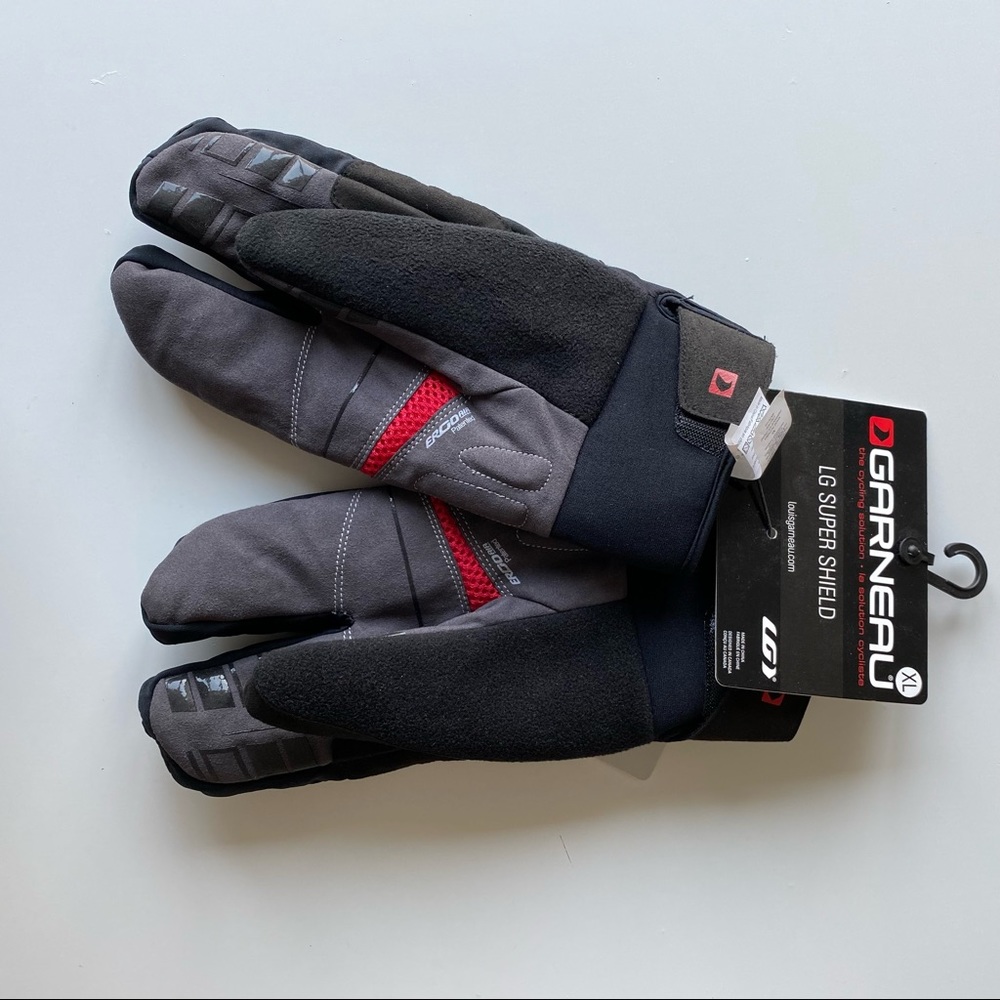 Garneau NWT Men’s Cycling Gloves- LG Super Shield - Size XL